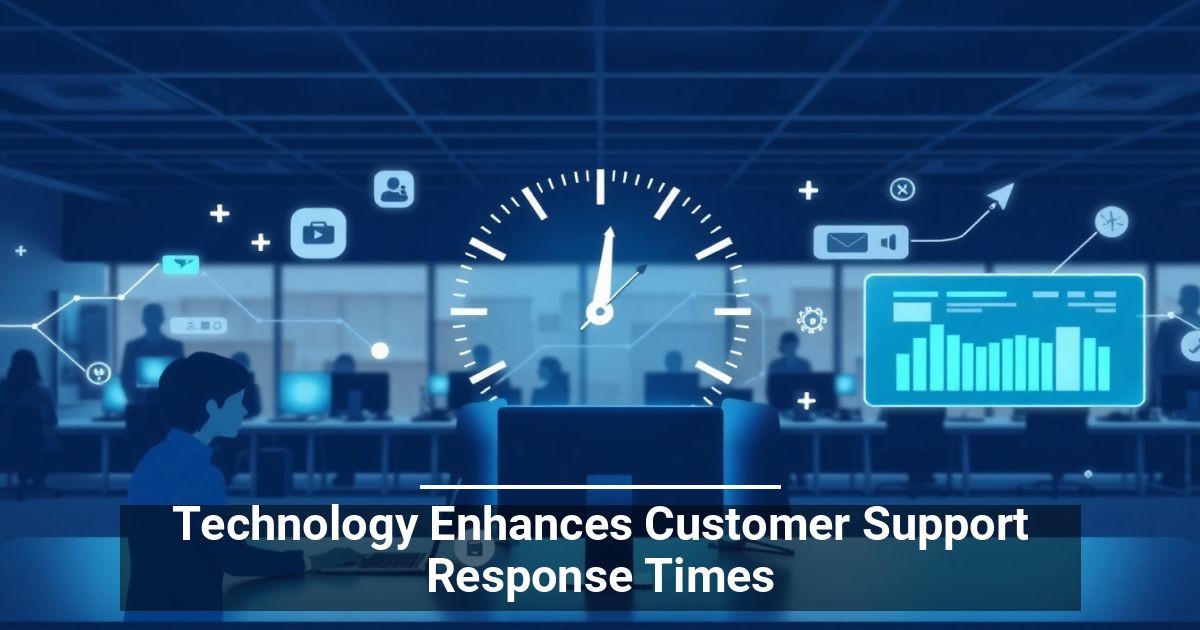 Technology Enhances Customer Support Response Times