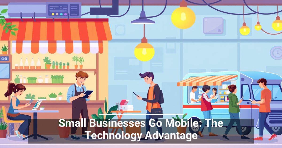Small Businesses Go Mobile: The Technology Advantage